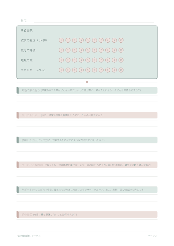 依存症回復ジャーナル