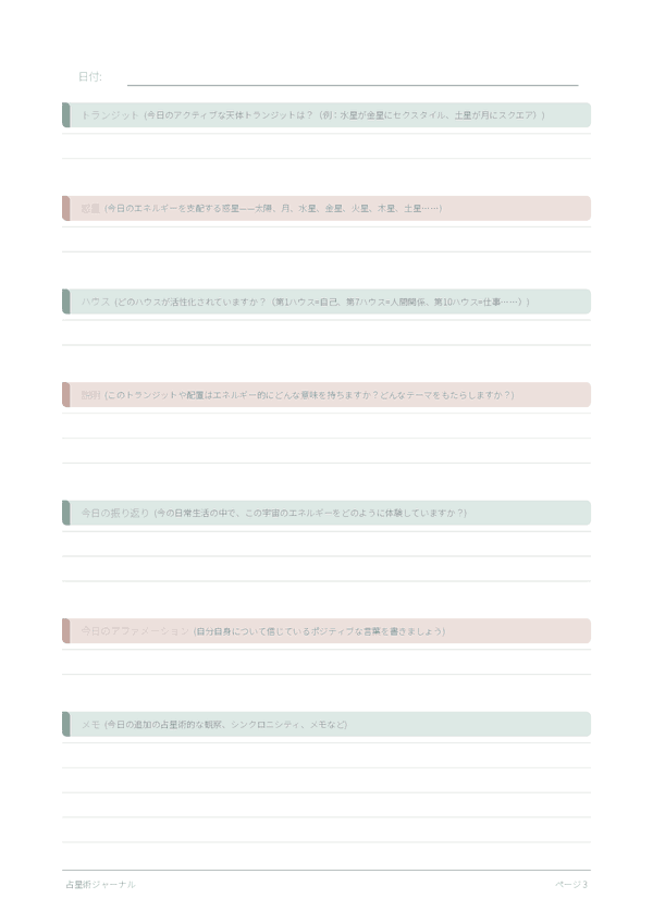 占星術ジャーナル