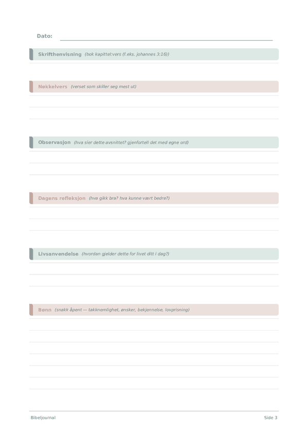 Bibeljournal