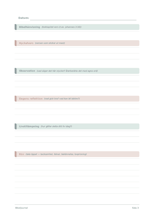 Bibeljournal