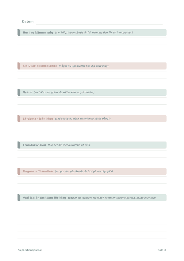 Separationsjournal