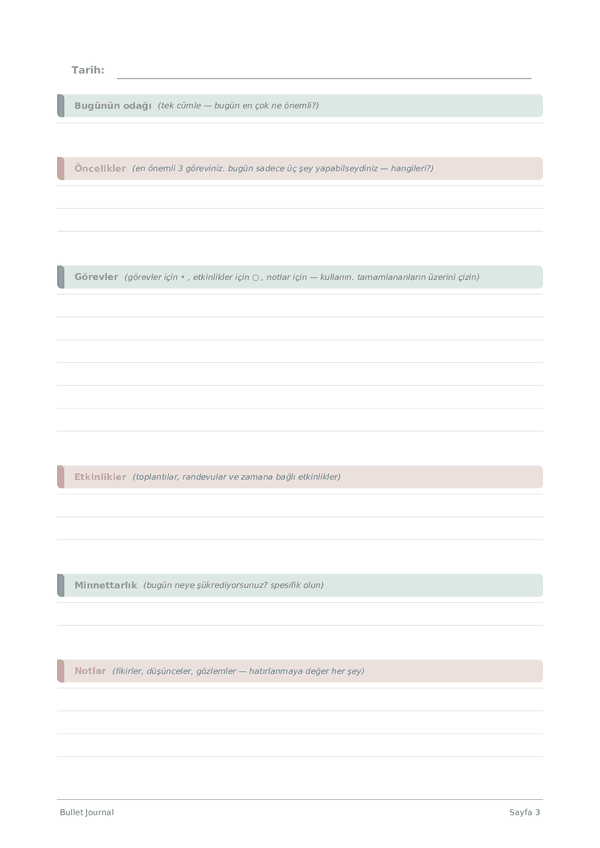 Bullet Journal