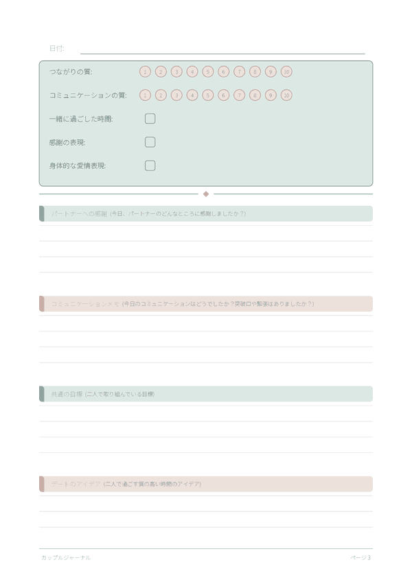 カップルジャーナル