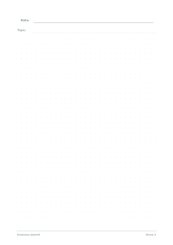 Kreatywny dziennik