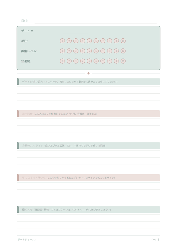 デートジャーナル