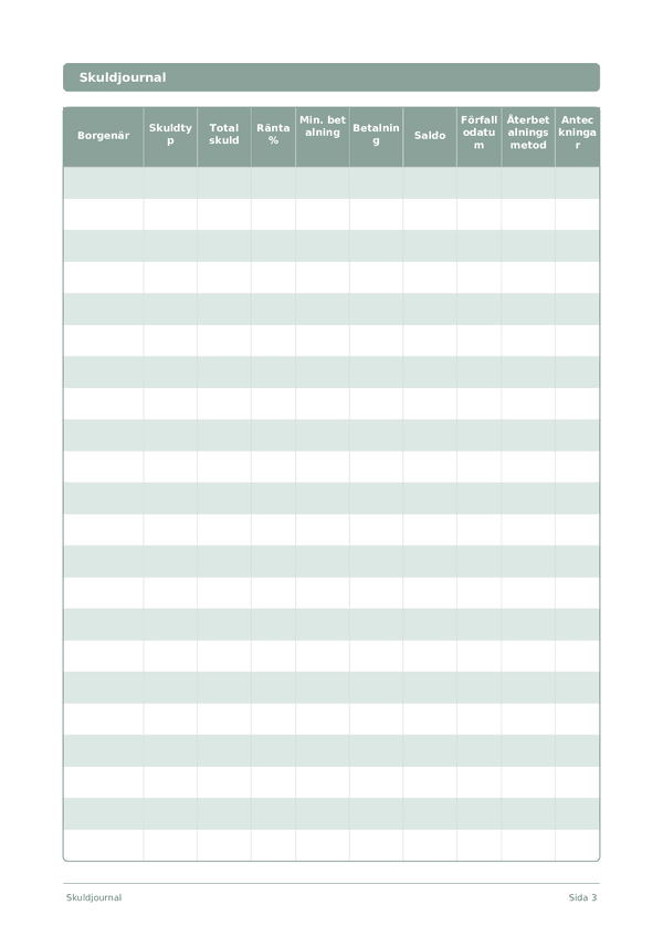 Skuldjournal