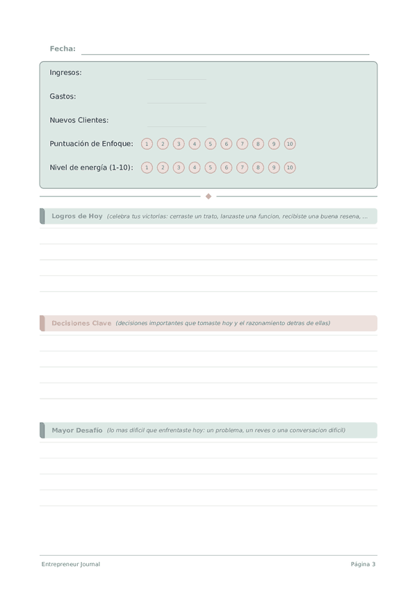 Entrepreneur Journal
