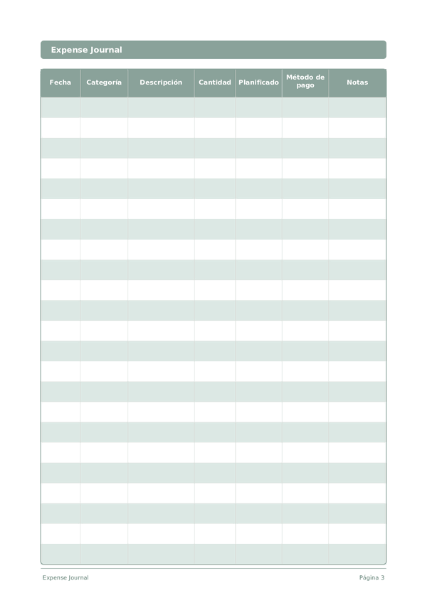 Expense Journal