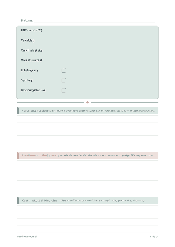 Fertilitetsjournal