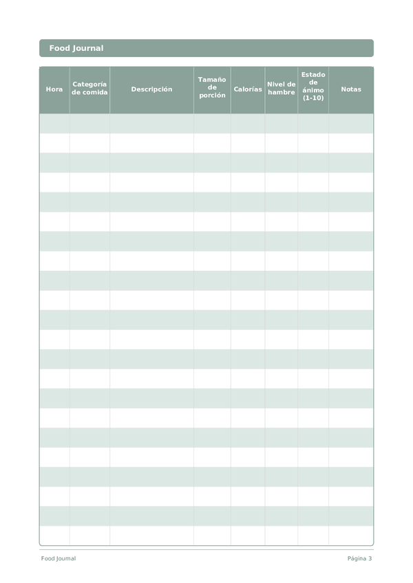 Food Journal