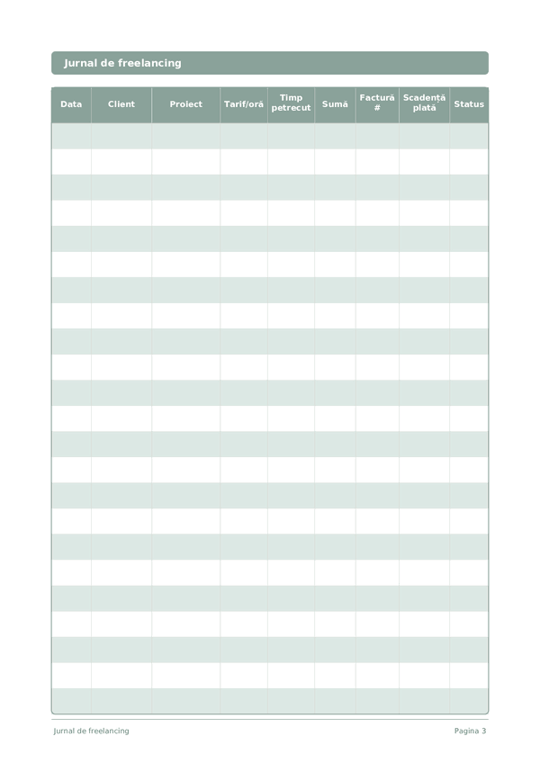 Jurnal de freelancing