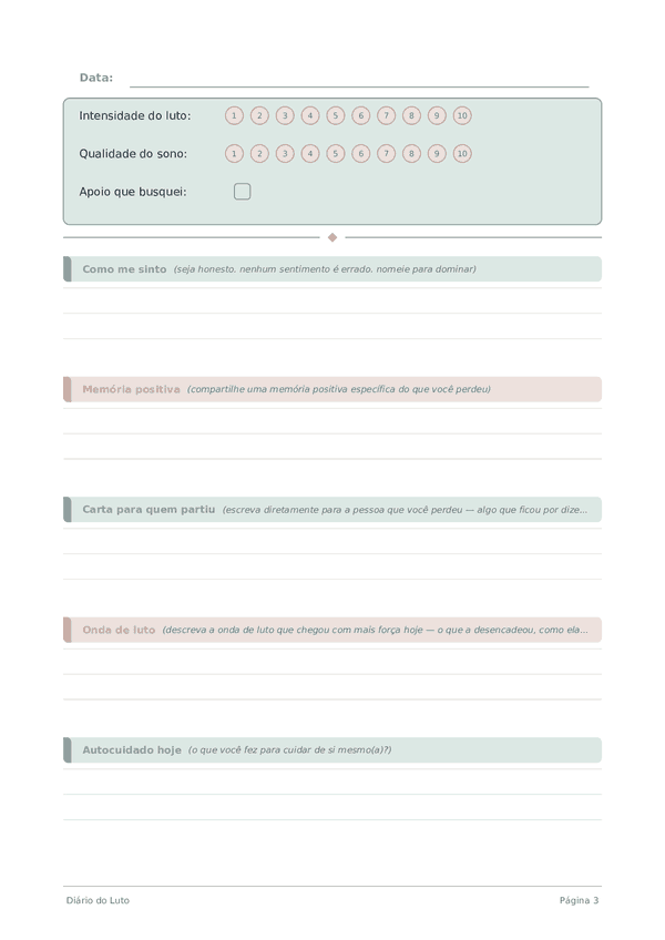 Diário do Luto