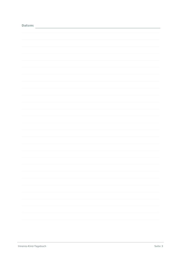 Inneres-Kind-Tagebuch