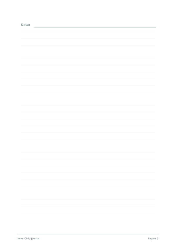 Inner Child Journal — anteprima pagina
