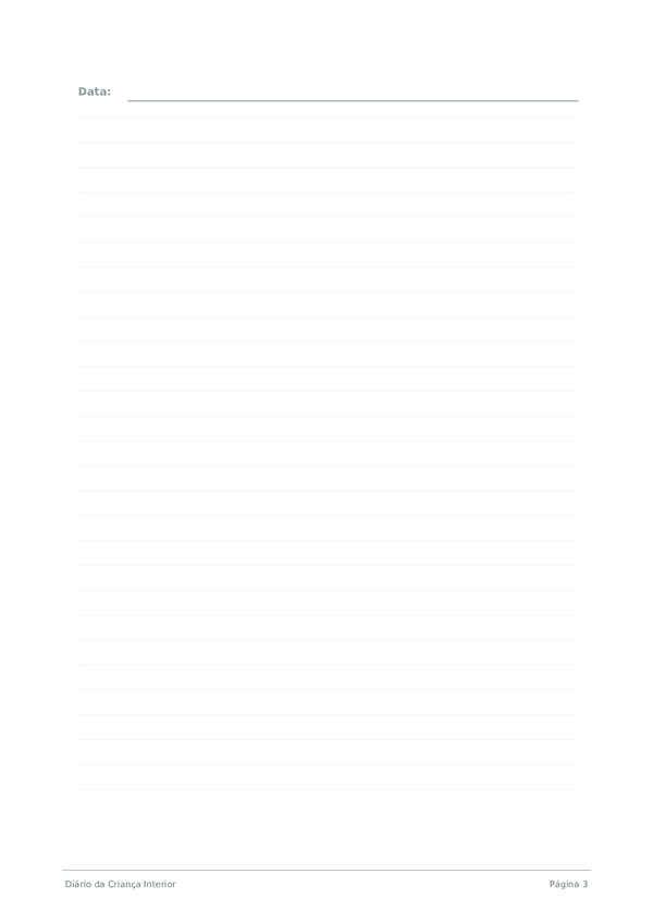Diário da Criança Interior