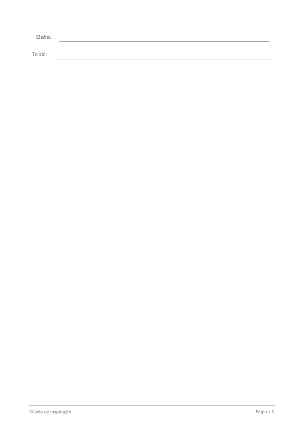 Diário de Inspiração