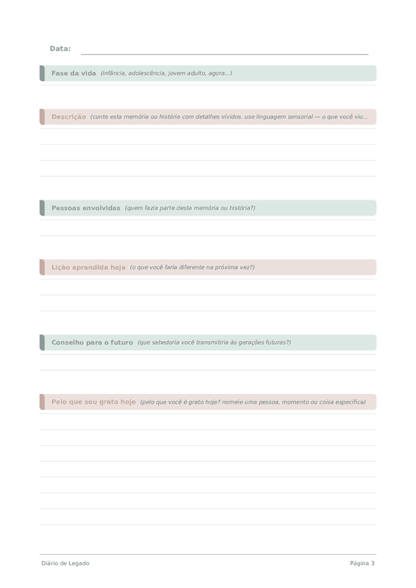 Diário de Legado
