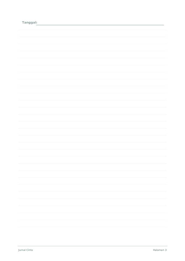 Jurnal Cinta