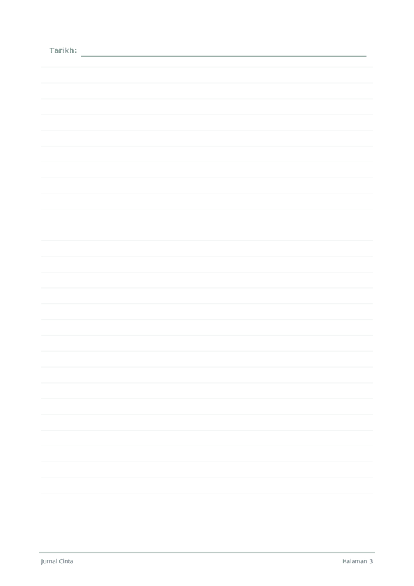 Jurnal Cinta