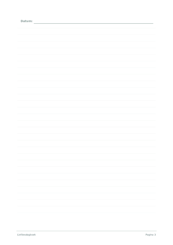 Liefdesdagboek