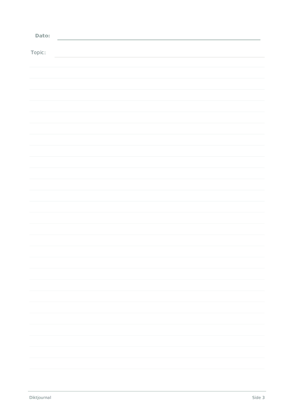 Diktjournal