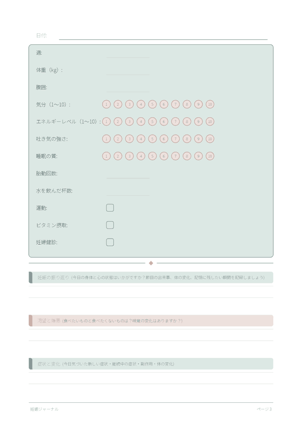 妊娠ジャーナル