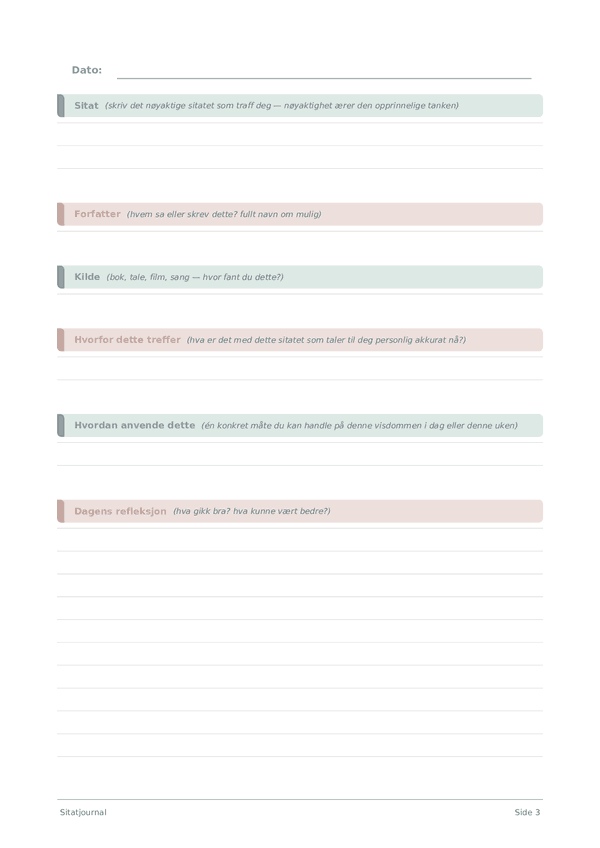 Sitatjournal