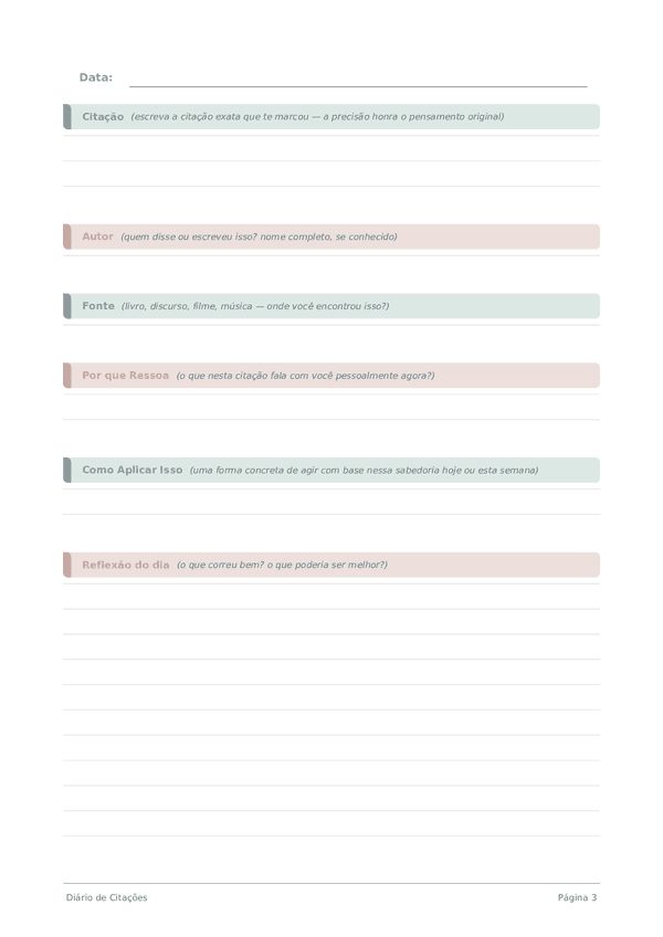 Diário de Citações
