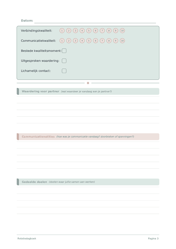 Relatiedagboek