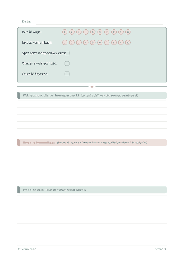 Dziennik relacji