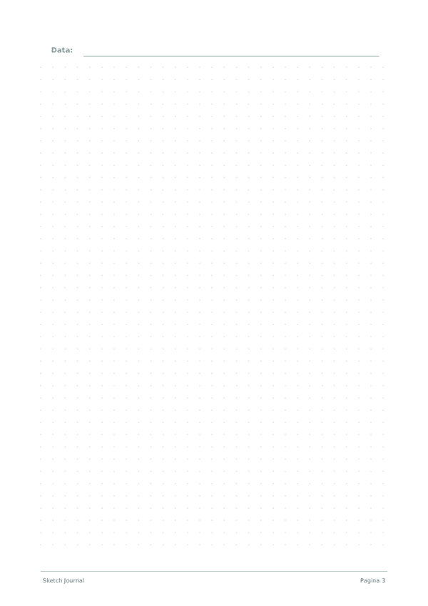 Sketch Journal — anteprima pagina