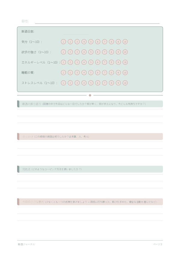 断酒ジャーナル