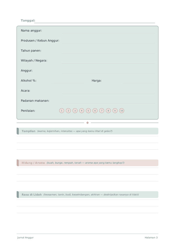 Jurnal Anggur