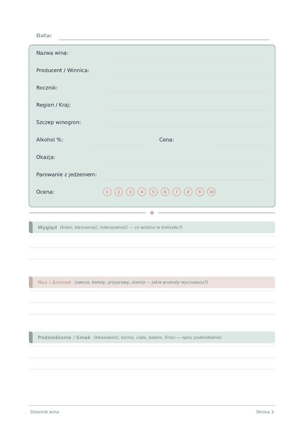 Dziennik wina
